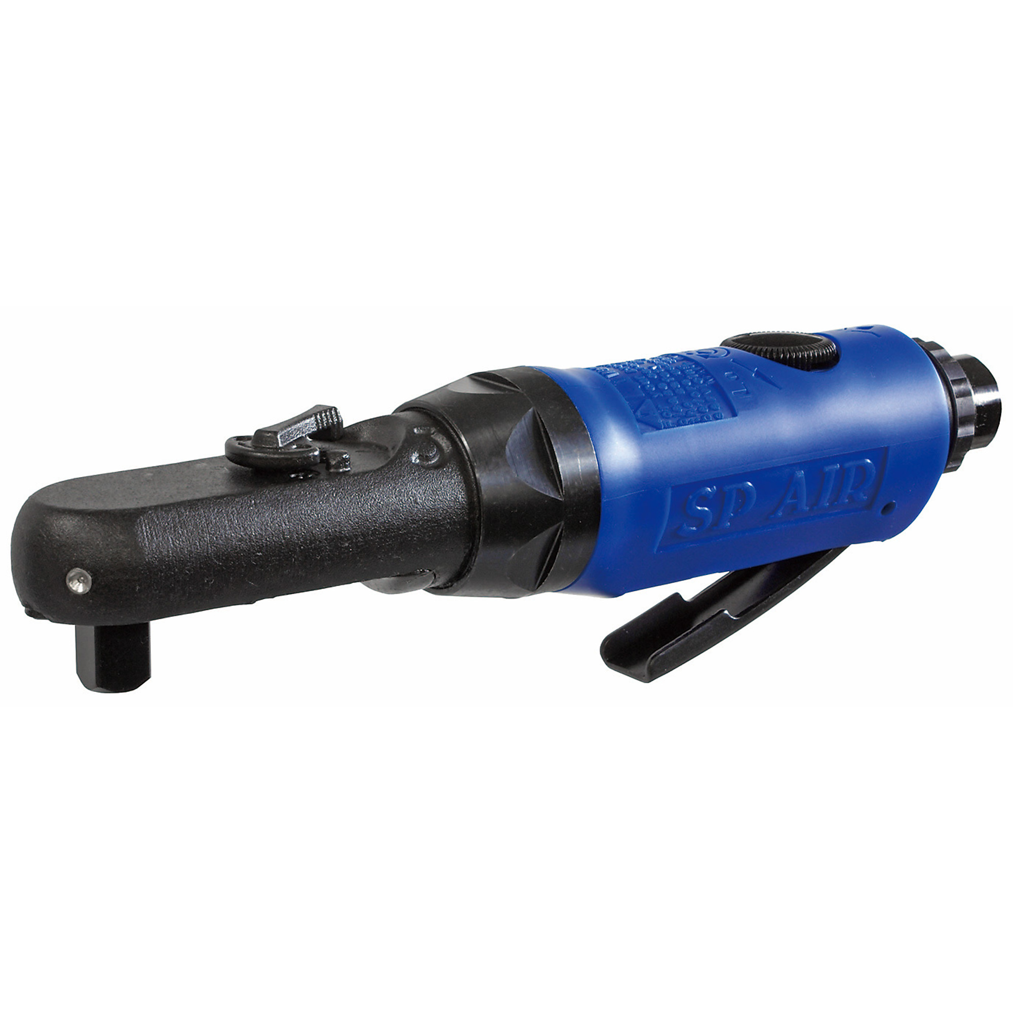 SP Air Wobble Drive Sealed Flat Head Mini Ratchet - 3/8in. Drive, 25 ft-lbs. Max Torque, Model# SP-7265W